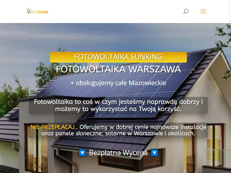 SunKing - Fotowoltaika Warszawa